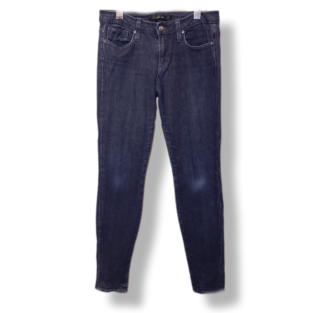 Joes Jeggings Skinny Leg Jeans 5 Pocket Stretch Blue Denim Womens Size 27